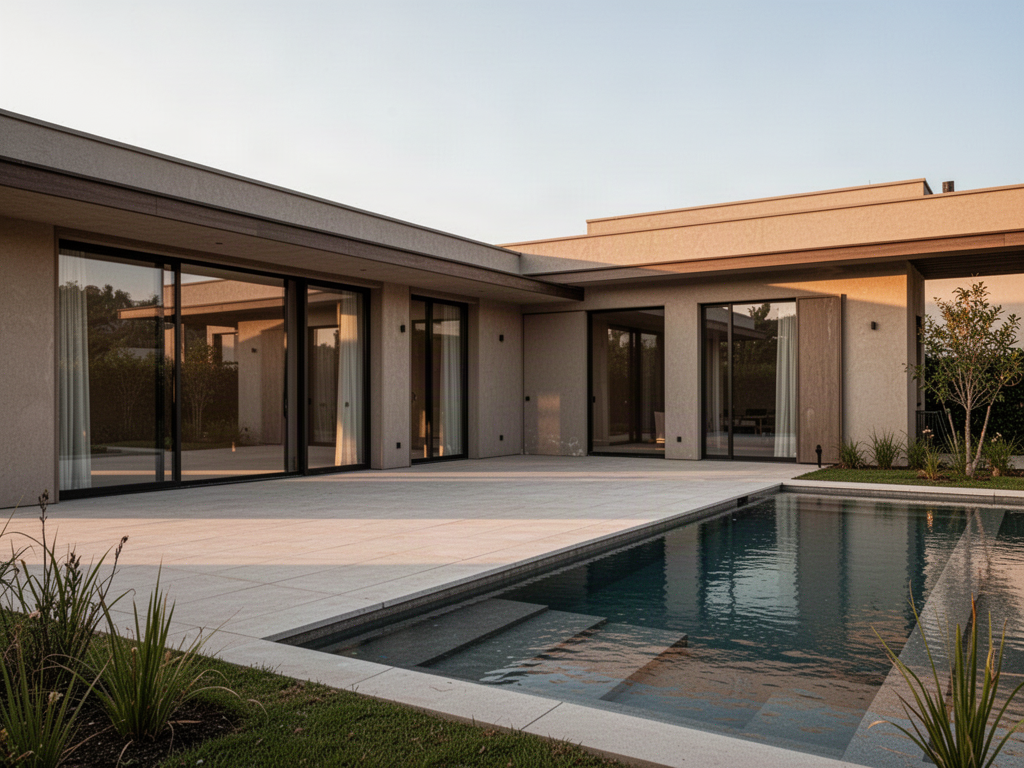From bare terrace to resort destination before REIMAGINE concept