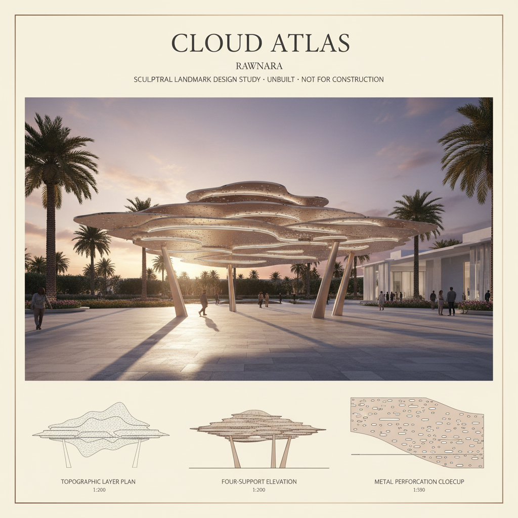 RAWNARA concept design presentation for Cloud Atlas