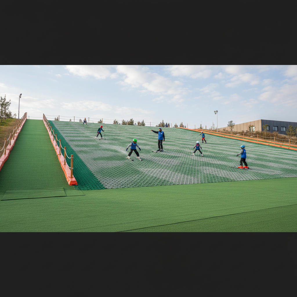 SLOPEspan all-season learn-to-ski training system