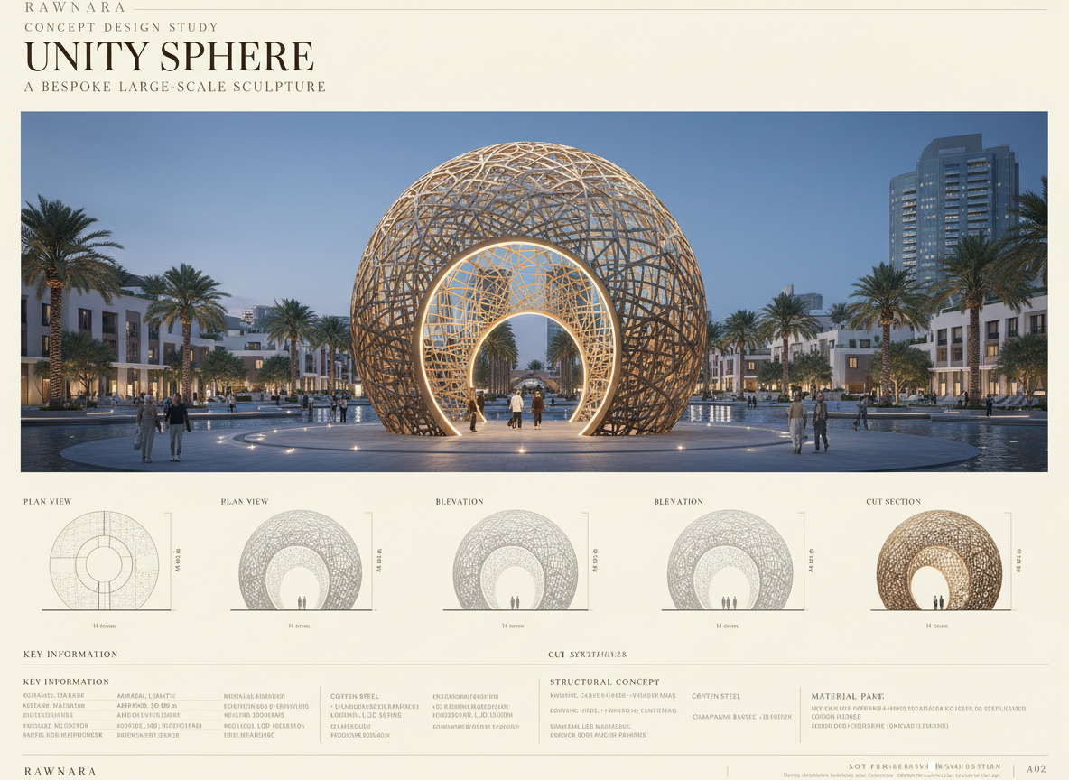 RAWNARA concept design presentation for Unity Sphere
