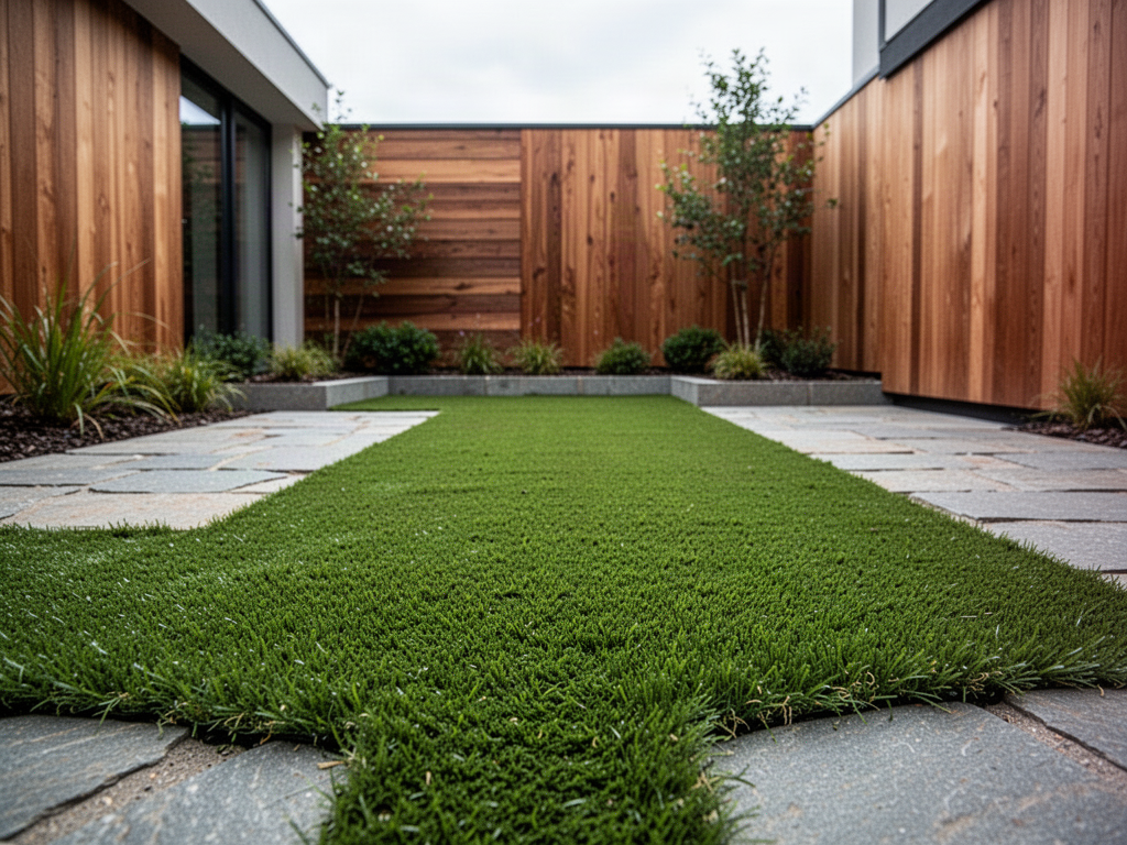 Artificial Grass & Turf application concept
