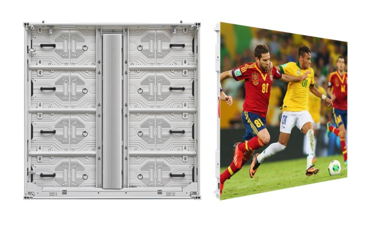 outdoor LED cabinet reference for venue planning