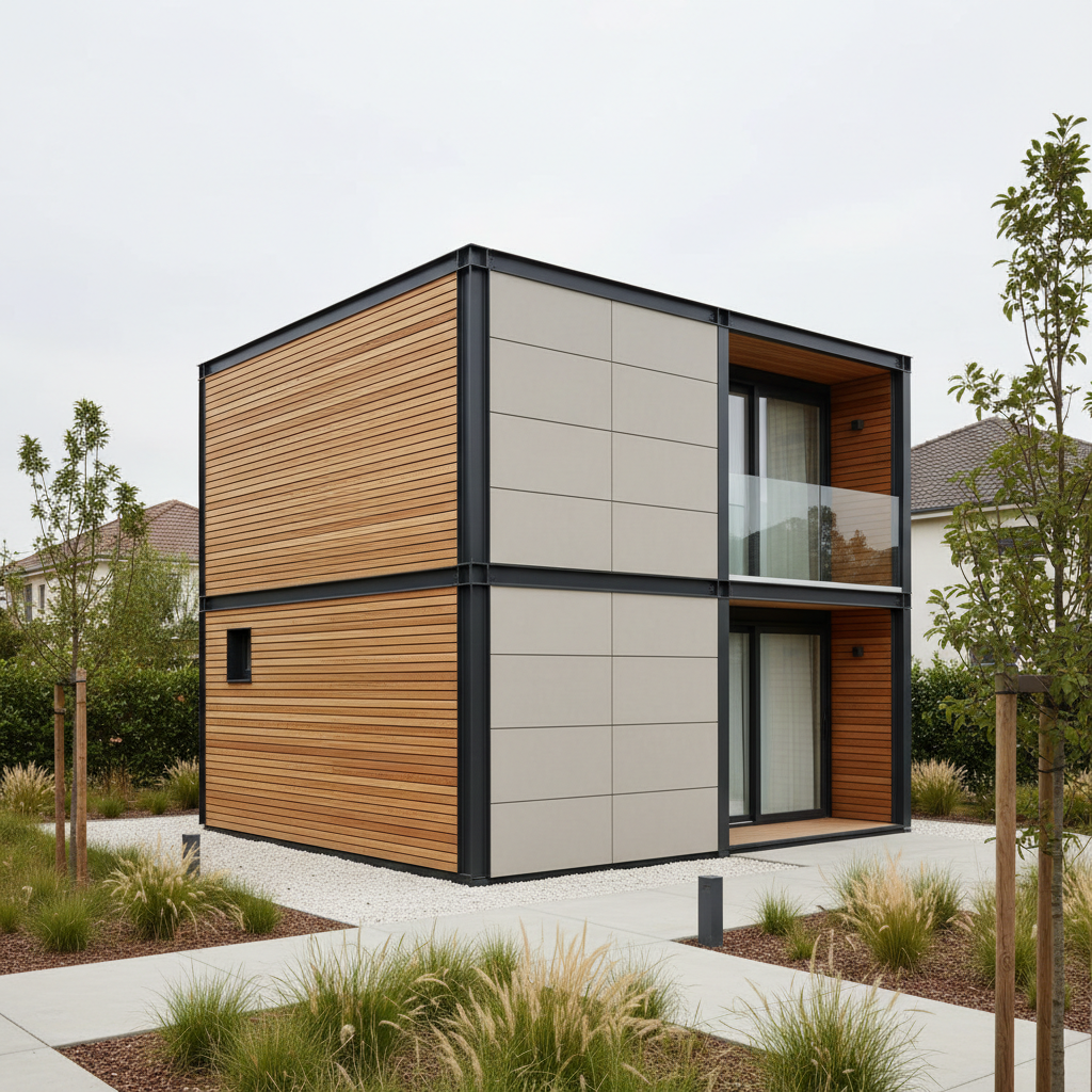 ARVELL L60 compact two-storey prefabricated home