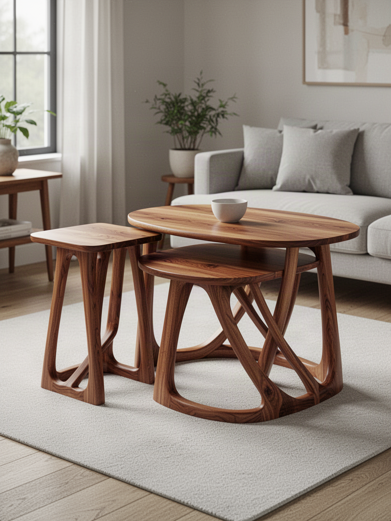 Sculptural Nesting Tables — SKELVAR MYCJ-MSZD