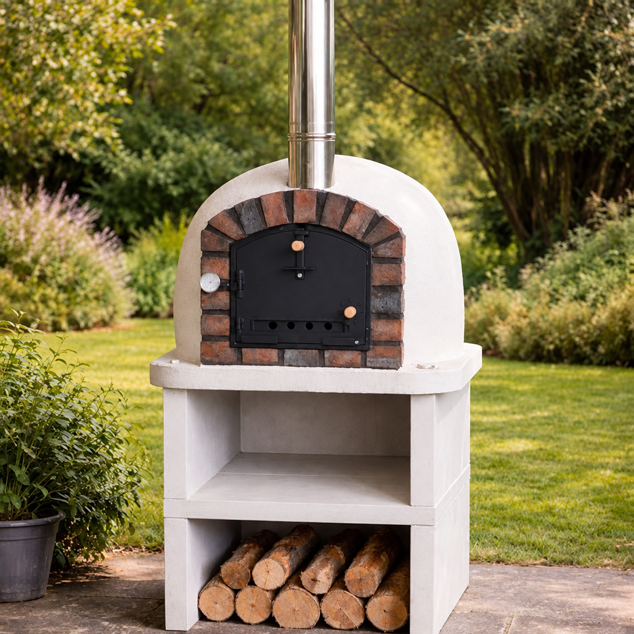EMBR HEARTH 85 traditional wood-fired pizza oven