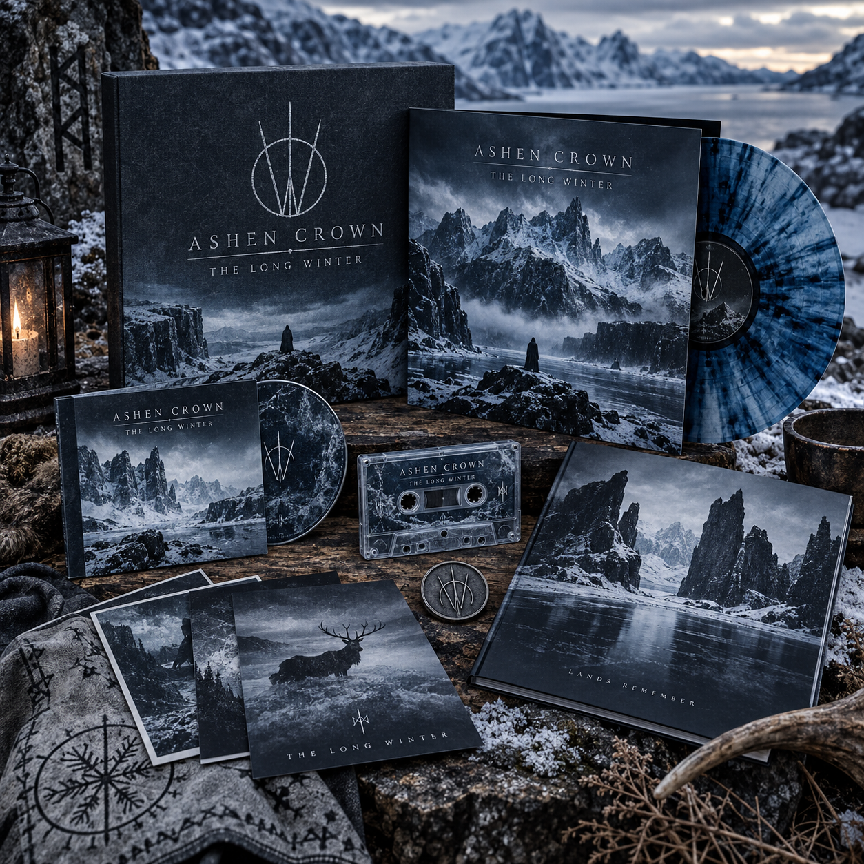 Fictional collector edition with coordinated physical formats and printed extras