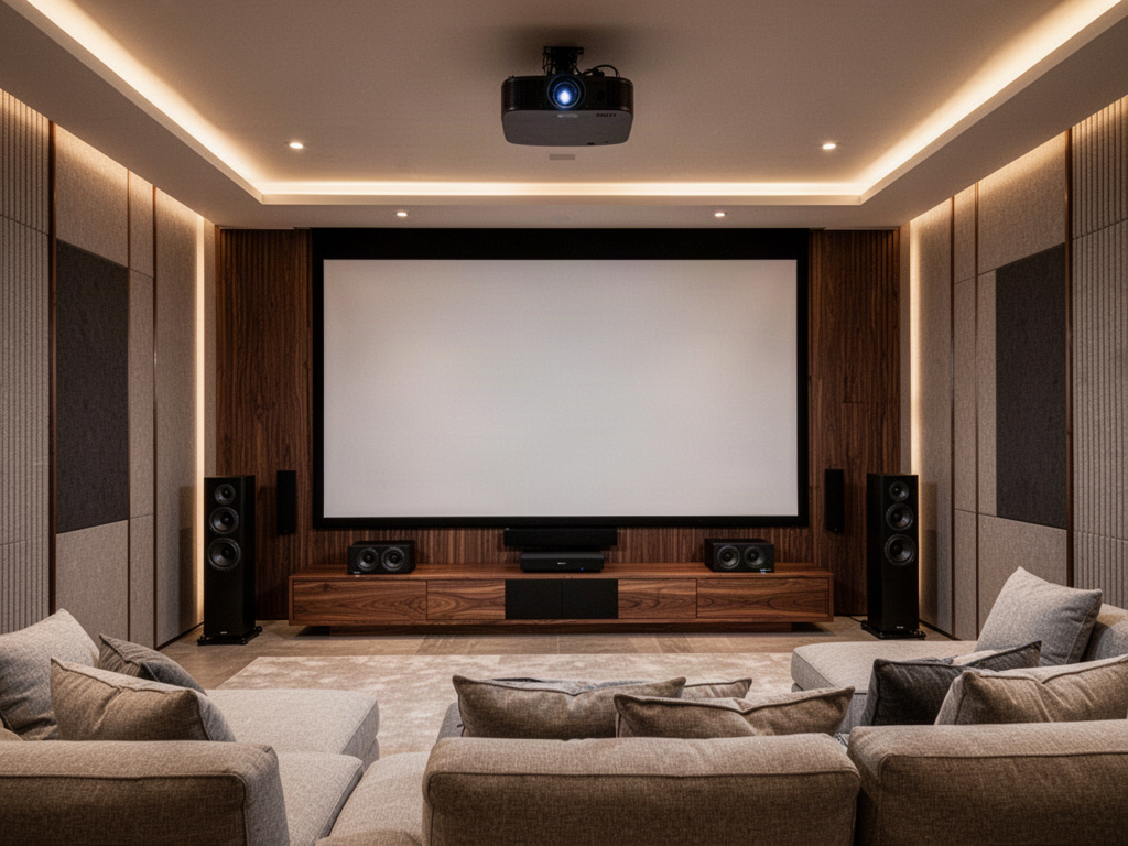 SKELVAR design-led cinema room application reference