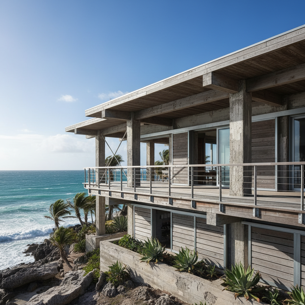 Coastal and island severe-weather protection application reference