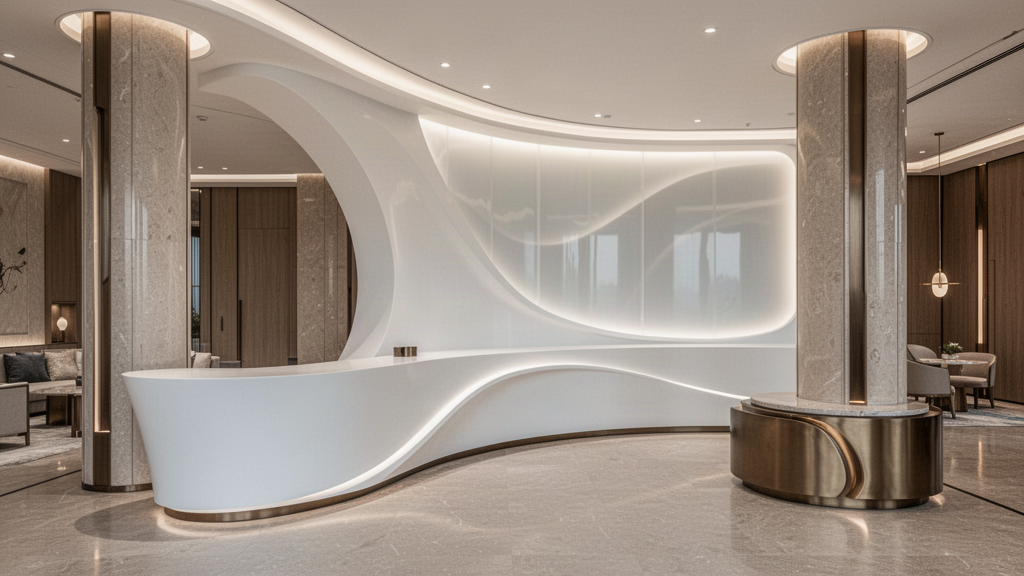 TIRREN bespoke architectural solid-surface systems