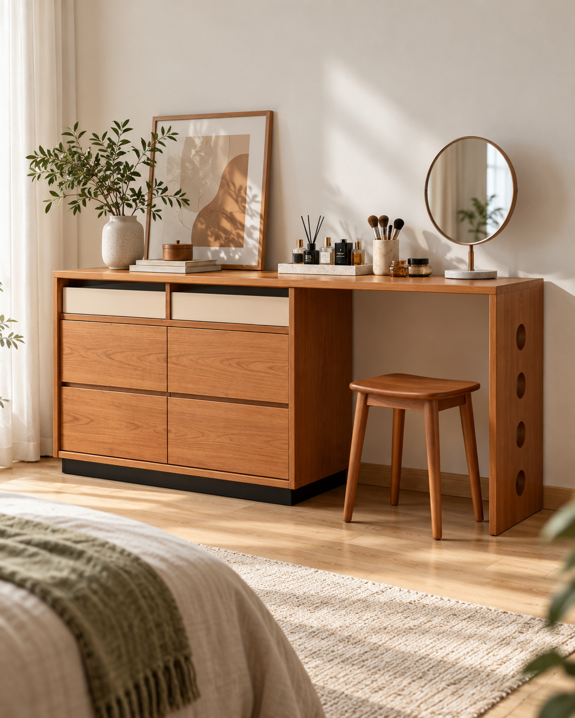 Dresser & Vanity — SKELVAR HH-0104