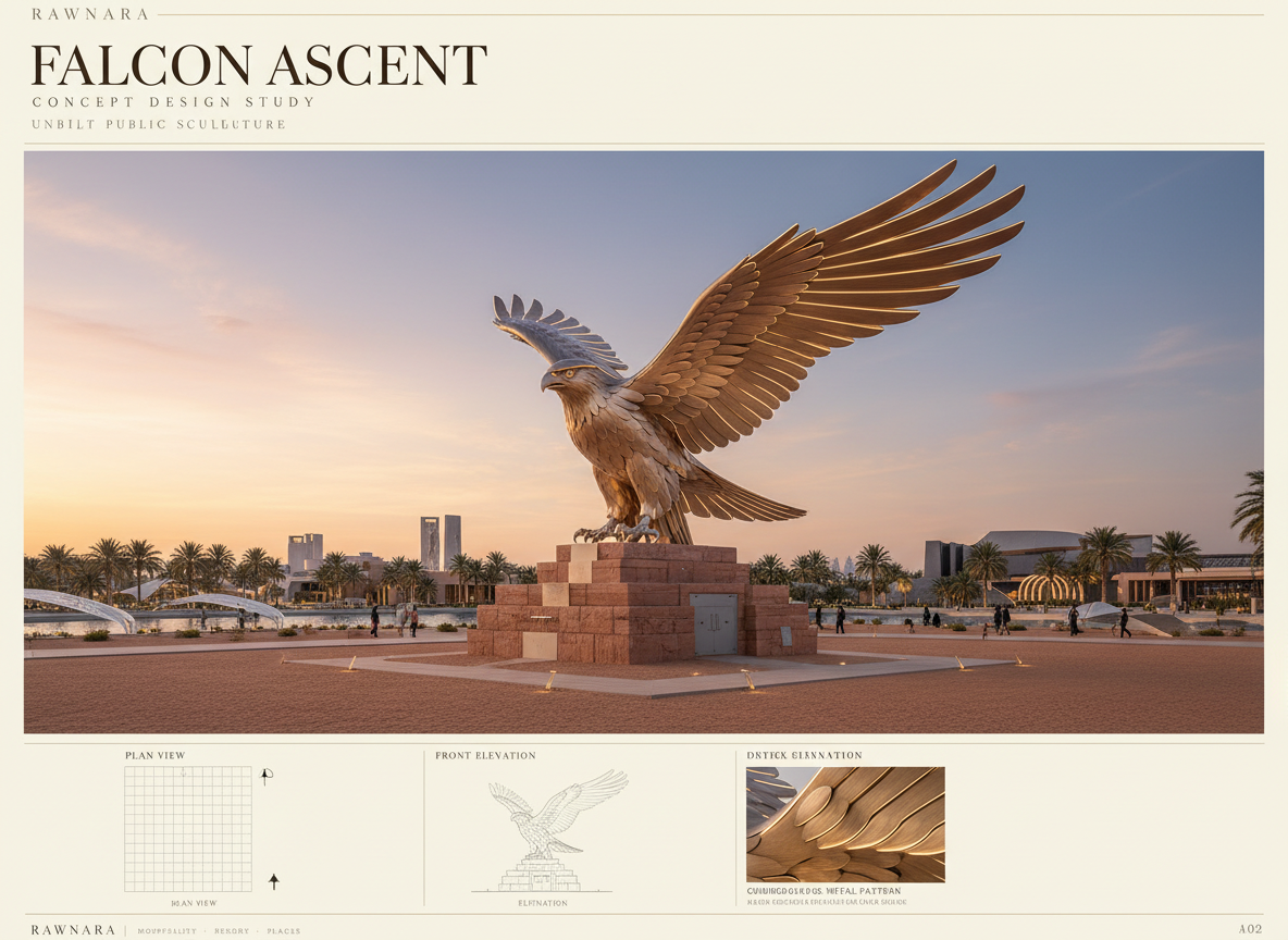 RAWNARA concept design presentation for Falcon Ascent