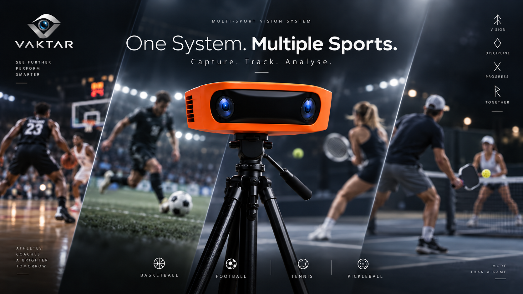 Multi-sport camera system application reference