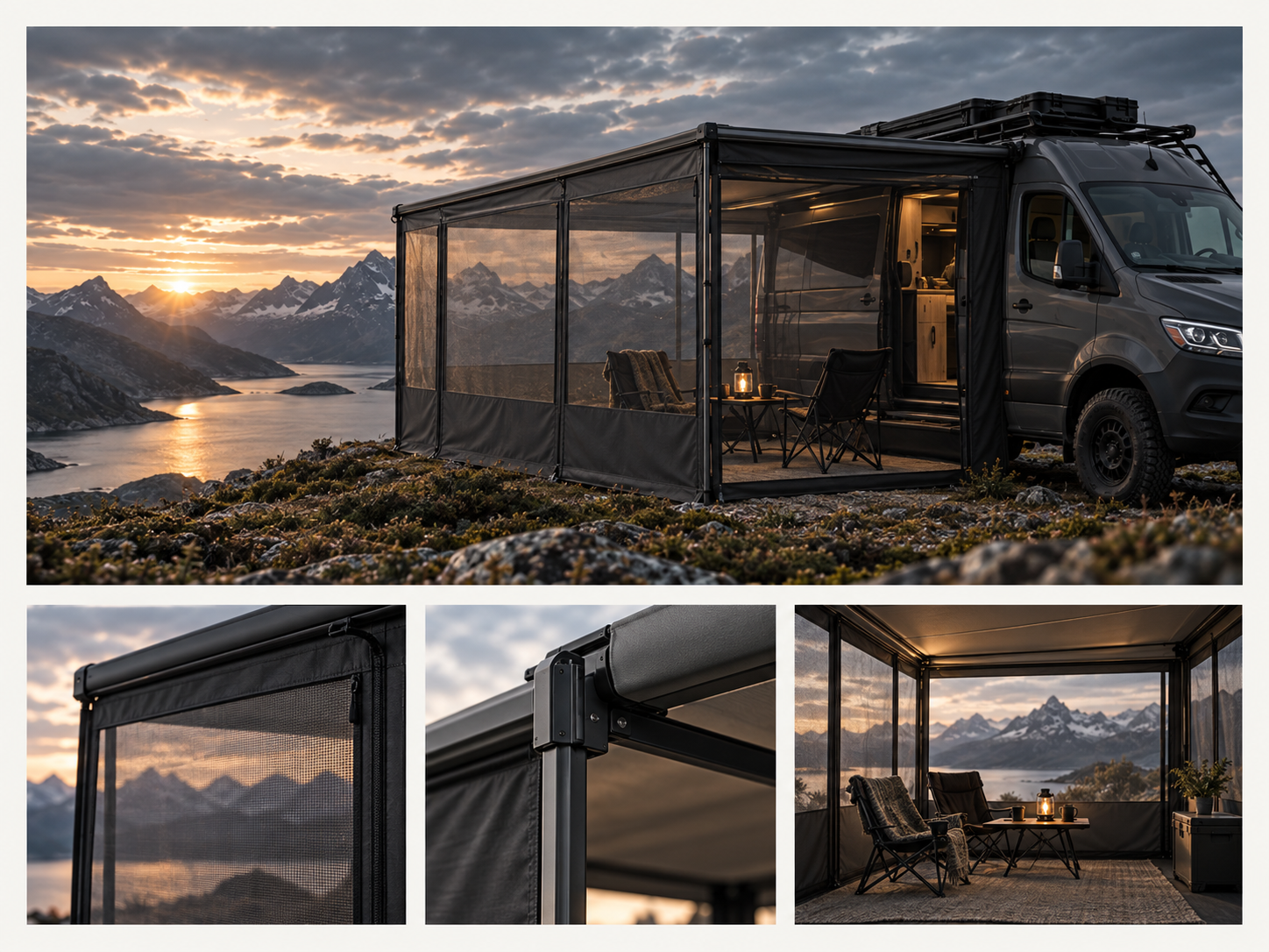 VÆRDR ROOM RV awning screen room product presentation