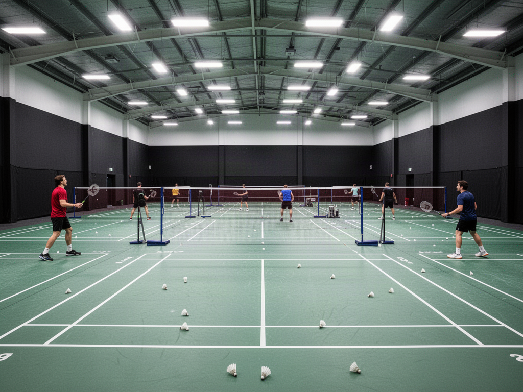 Badminton facility
