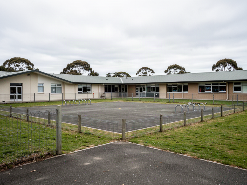 From underused school corner to active movement campus before REIMAGINE concept