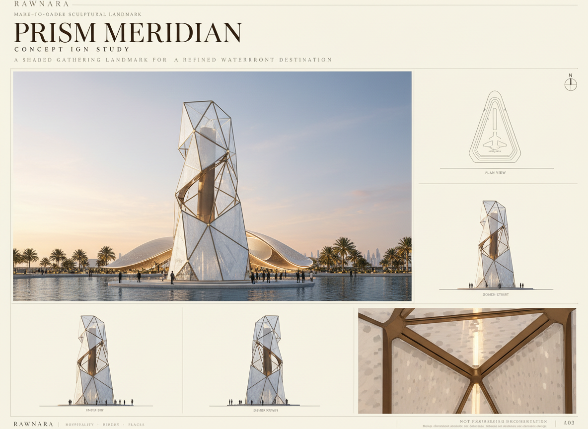 RAWNARA concept design presentation for Prism Meridian