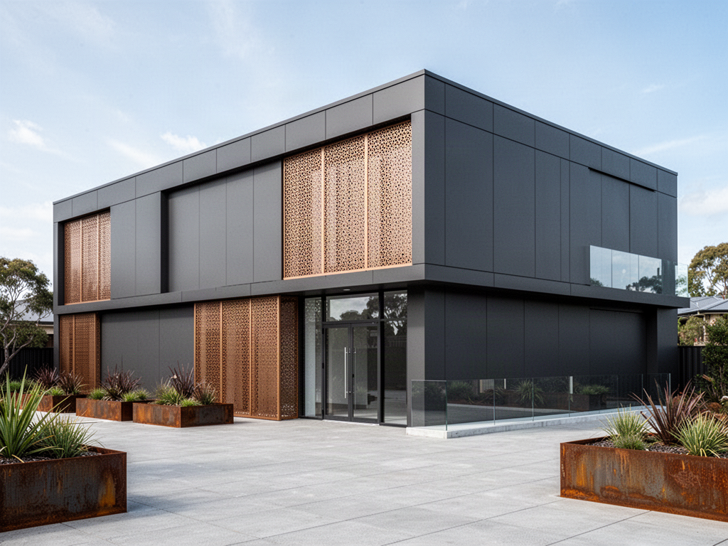 From plain commercial shell to architectural identity REIMAGINED concept