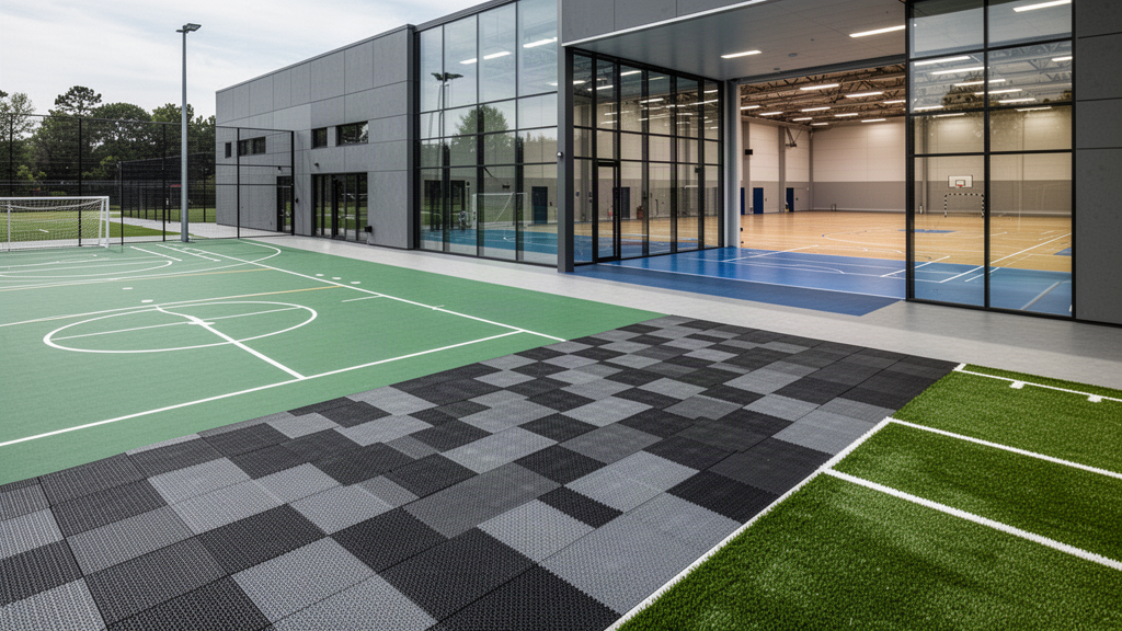 ATHREN Sports & Flooring Systems — Court · Move · Space