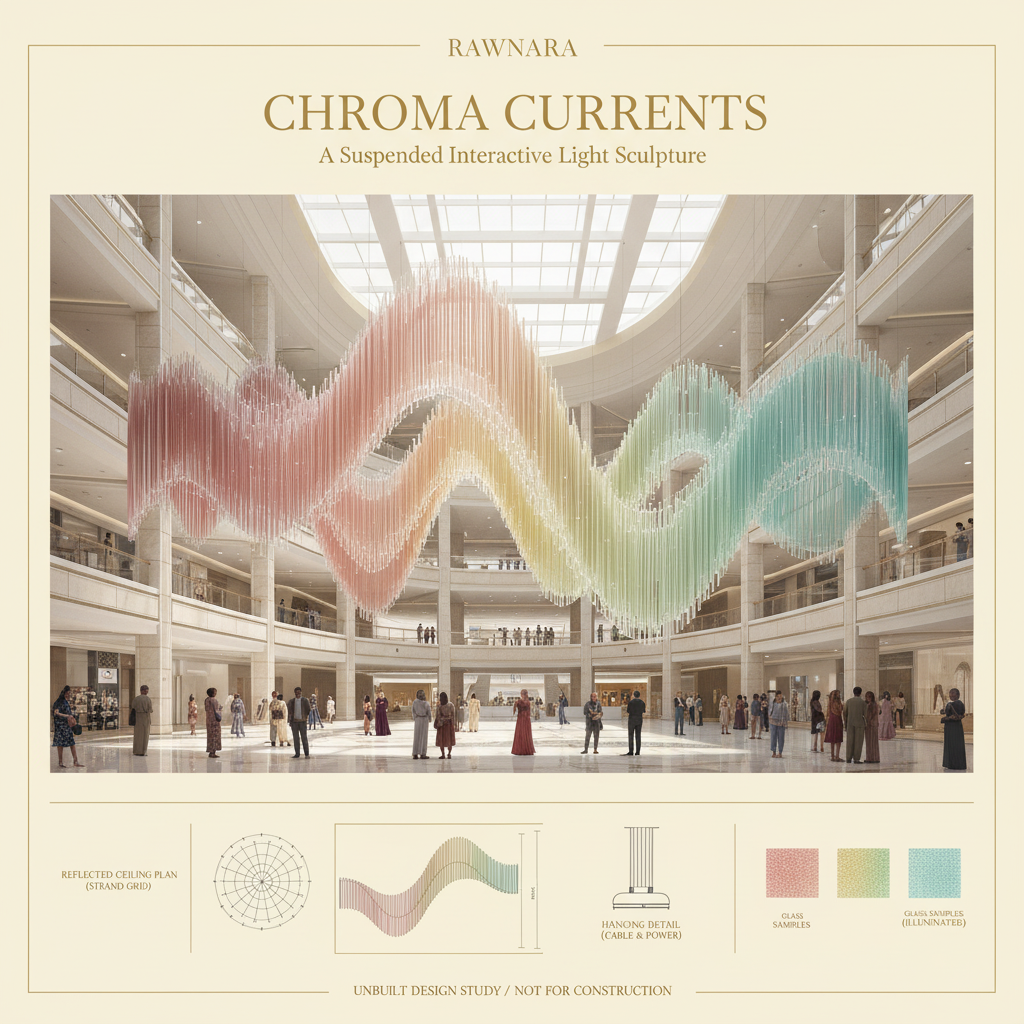 RAWNARA concept design presentation for Chroma Currents