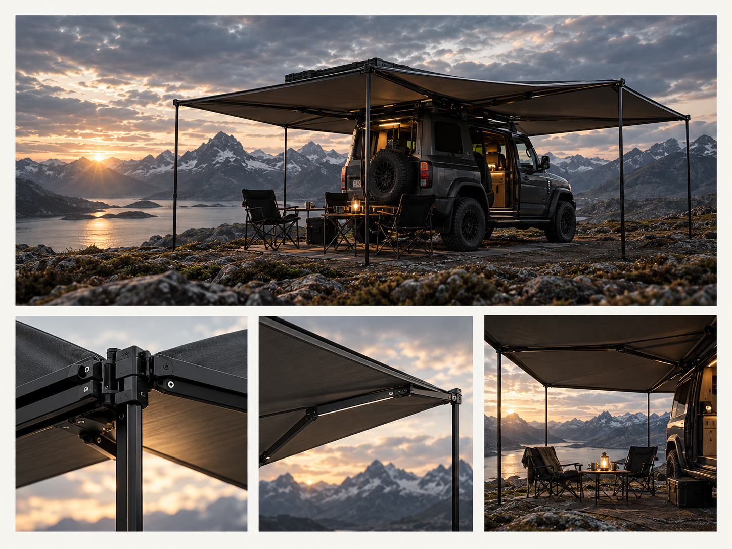 VÆRDR 270 270° adventure awning product presentation