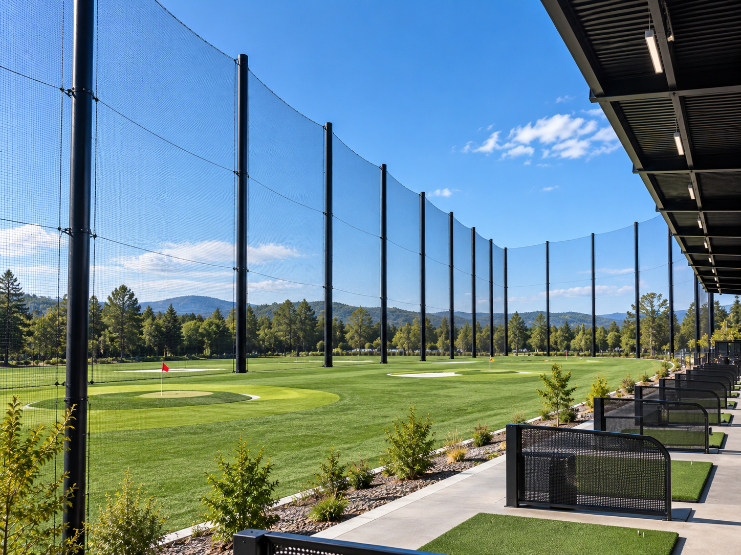 Golf Ball Containment Systems installed project reference