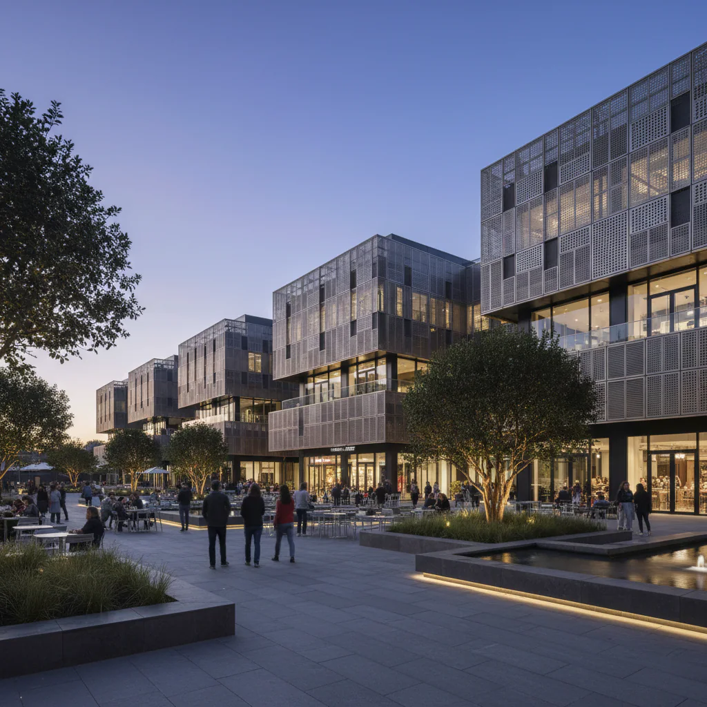 Retail & Mixed Use architectural façade application reference