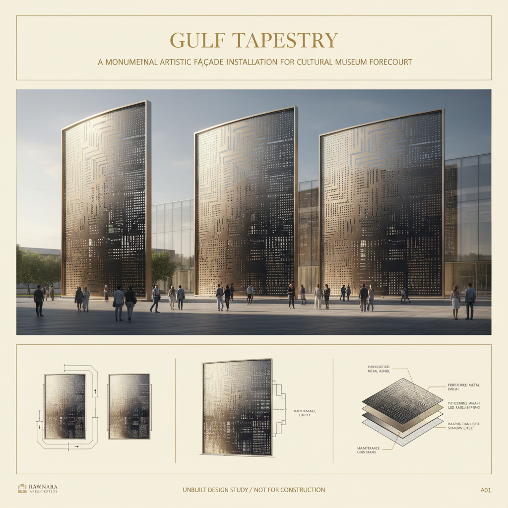 RAWNARA concept design presentation for Gulf Tapestry