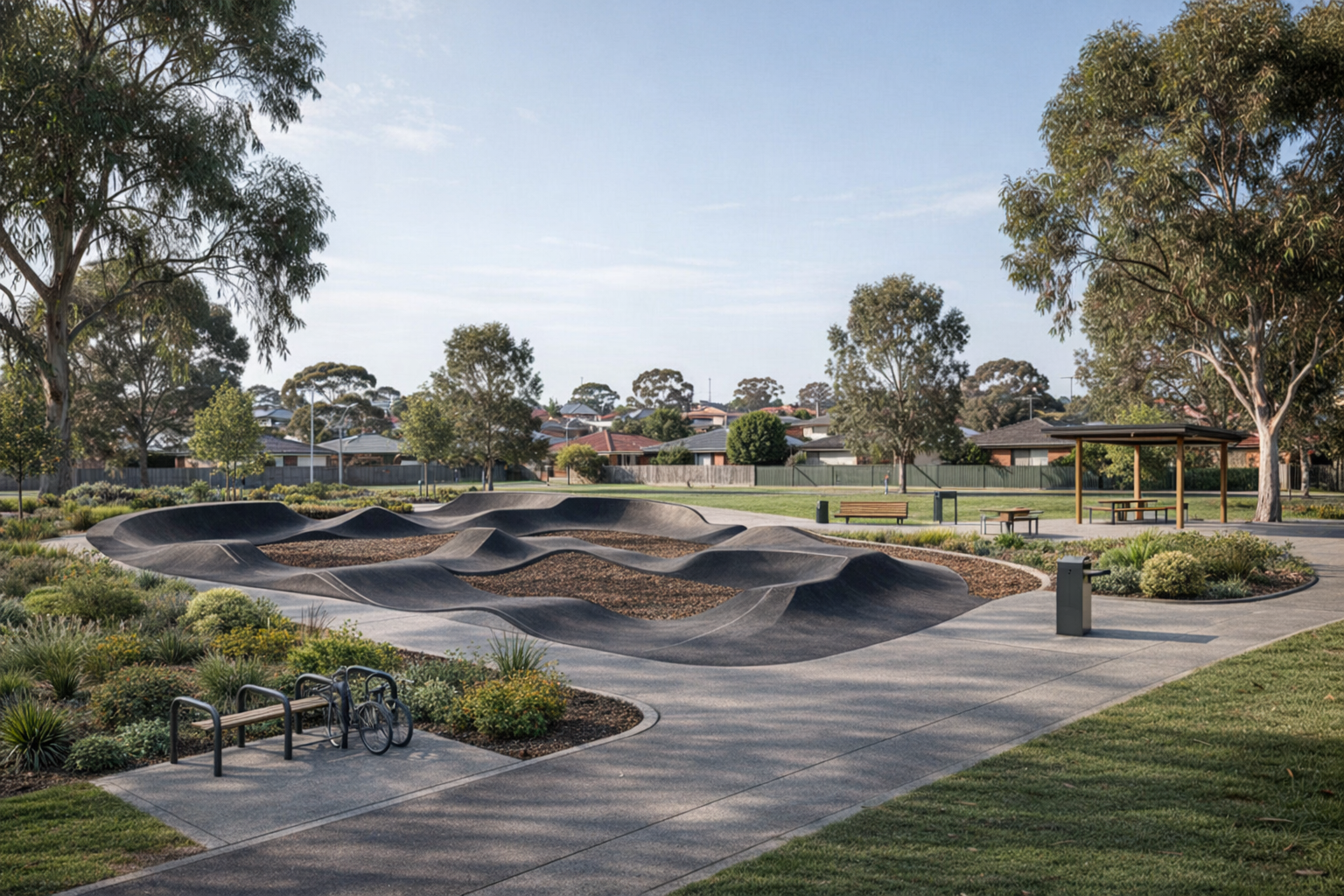 From ordinary reserve to community movement park REIMAGINED concept